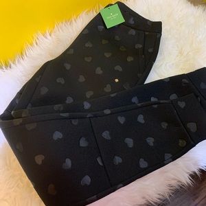 Kate Spade Heart Embossed Joggers